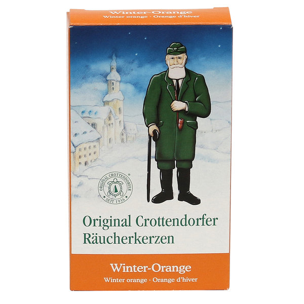 Crottendorfer-Räucherkerzen Winter-Orange