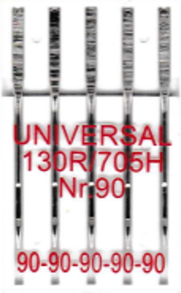 Nähmaschinennadeln Universal Nadel 70, 80, 90 - Flachkolben-Maschinennadeln