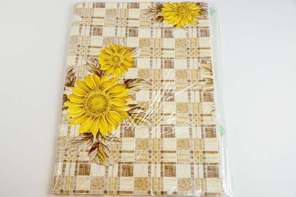 Wachstuch Tischdecke 100x140cm Sonnenblumen
